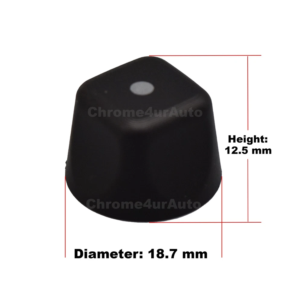 For Mercedes E320 E430 CLK320 CLK430 S500 C280 Mirror Adjustment Button Cap Knob - Image 2 of 4