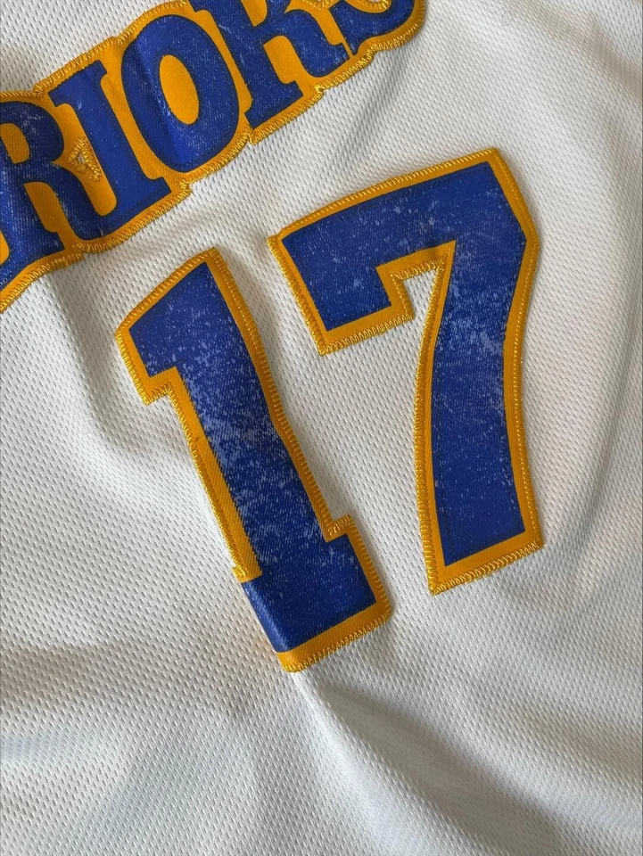 Chris Mullin Golden State Warriors Champion Brand Jersey XXL White Vintage - Image 3 of 4