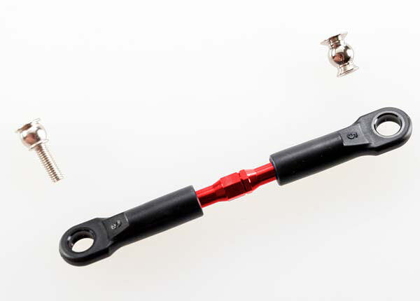 ララベル★ Traxxas 3737 Aluminum 39mm Turnbuckle Camber Link Red Slash