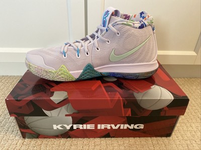 kyrie 4 green and purple