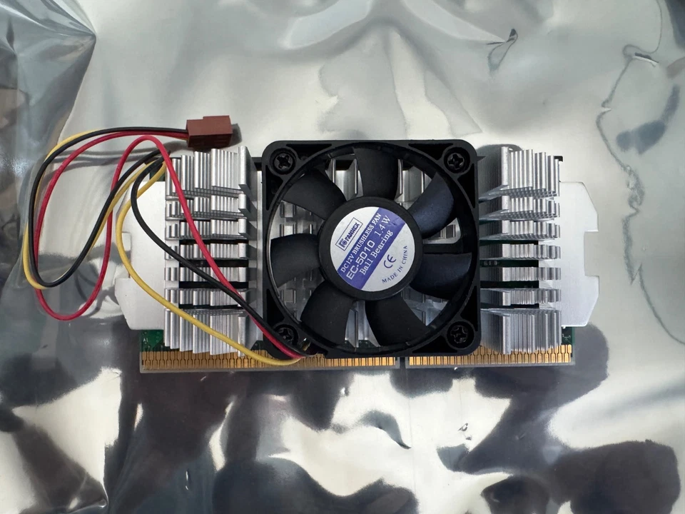 INTEL CPU SL3XL PENTIUM III 667MHz SLOT 1 256KB NEW HEATSINK & FAN TESTED - Image 3 of 3