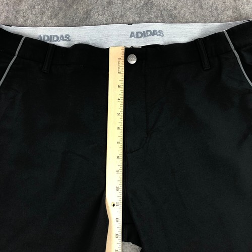 Adidas Herren Golfhose 38x32 schwarz Chino Straight Mid Rise Stretch Polyester - Bild 11 von 13