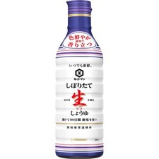 Kikkoman Smooth Aromatic Japanese Soy Sauce Shiboritate Nama Shoyu