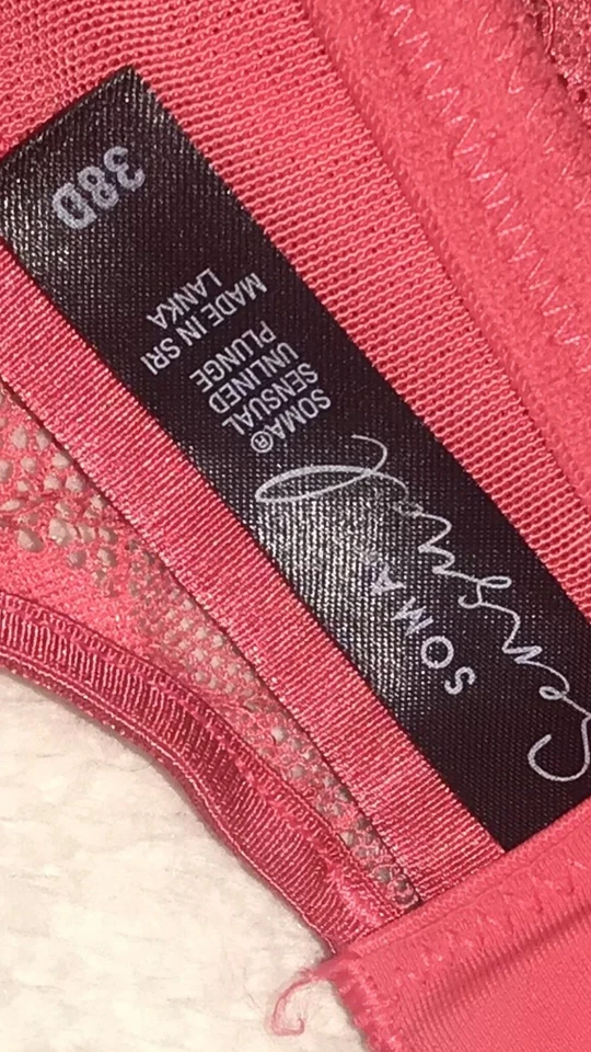 Sujetador Soma Intimates Sensual sin forro 38D nuevo sin etiquetas Foto 2 de 4