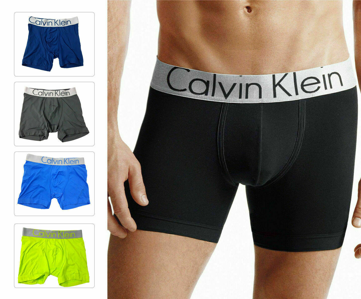 Calvin Klein Men's Boxer Steel Microfiber Brief Ck Underwear Microfiber  U2719