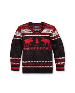 christmas polo sweater