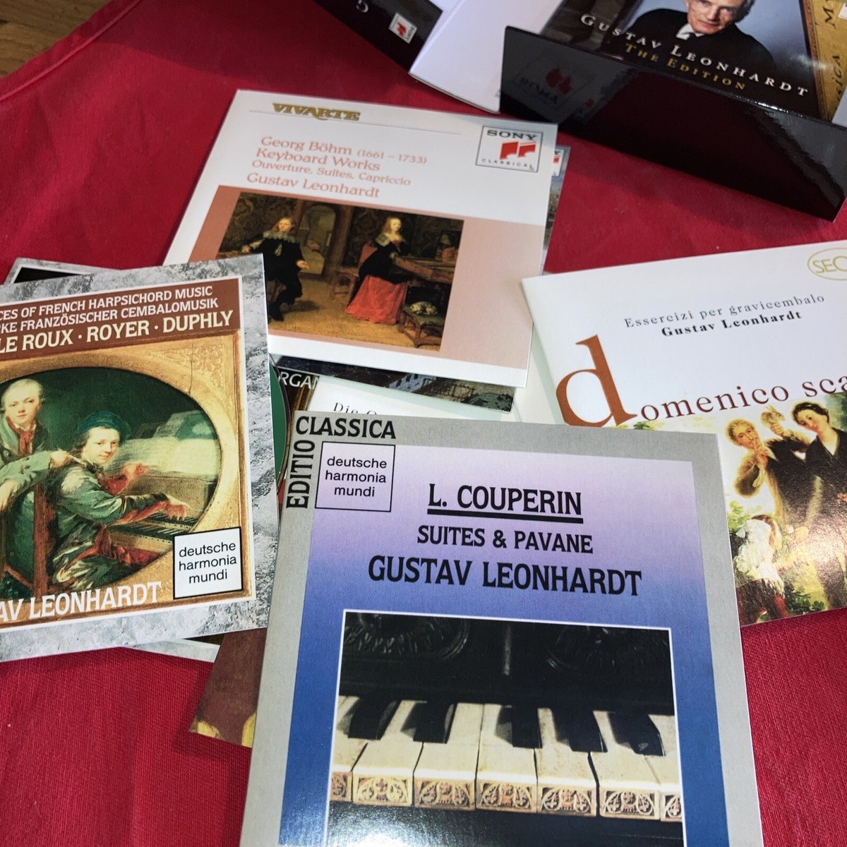 GUSTAV LEONHARDT: The Edition BOX 15 CDs Box 92 | eBay