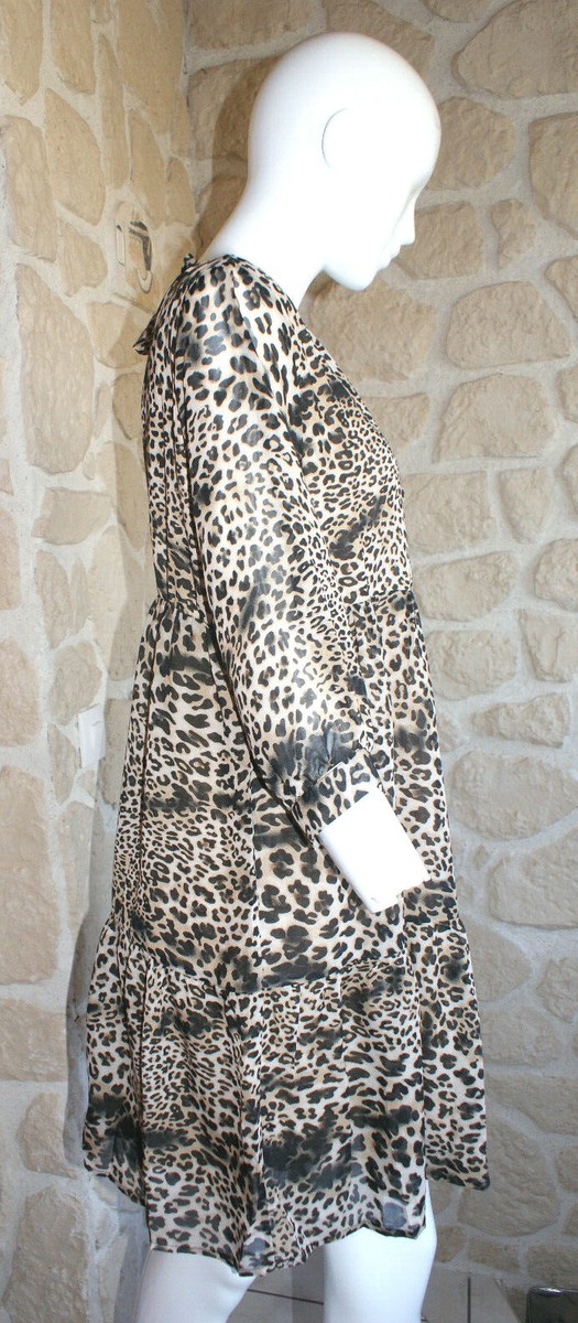 Robe Noire Et Or Neuve Taille S - Marque Ycoo - Polyester, Modèle 1294