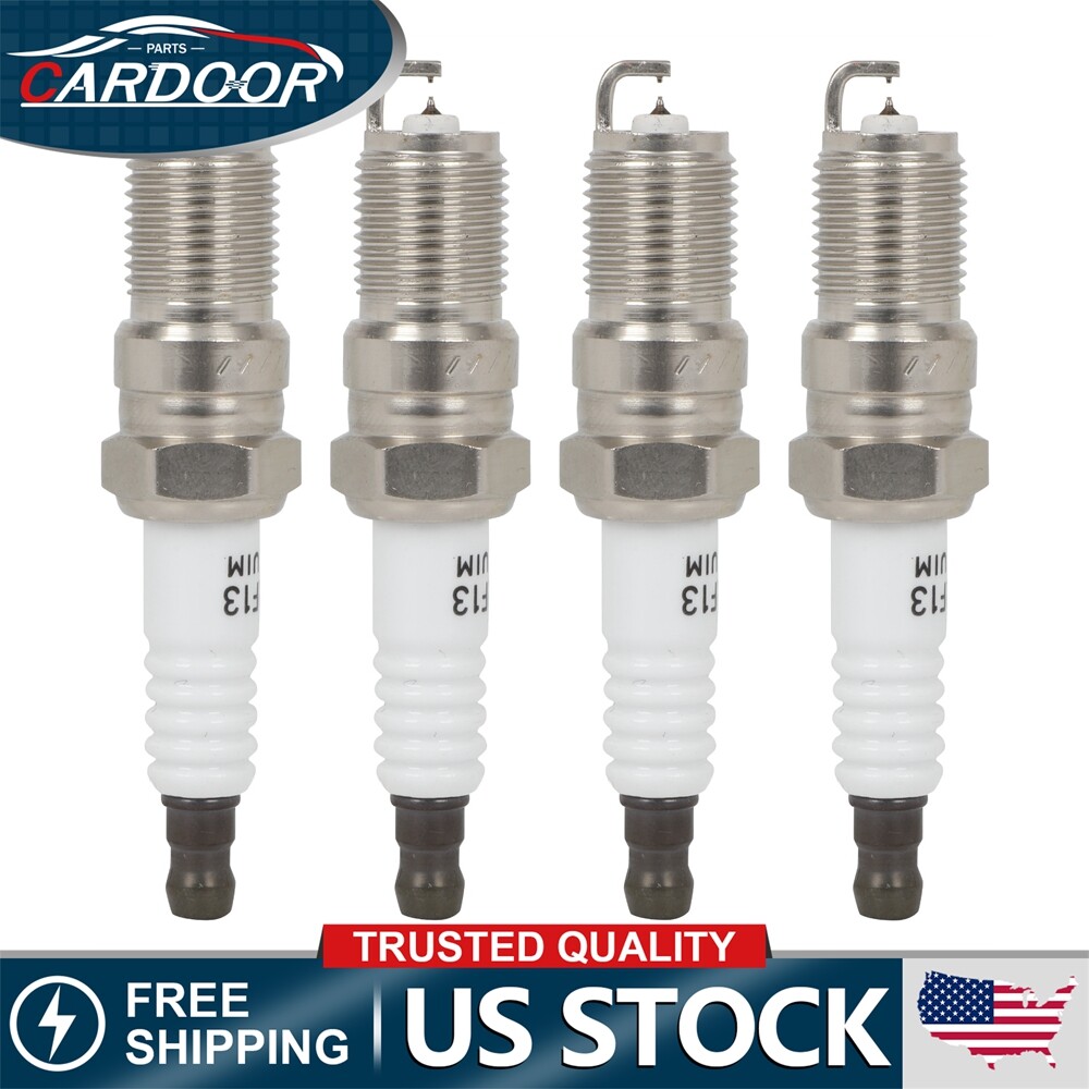 4pcs Iridium  Platinum Spark Plugs For 1994-1997/2001-2010 Mazda B2300 2.3L L4