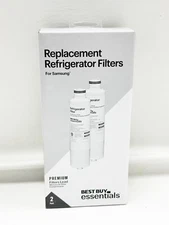 2PK Best Buy essentials NSF42/53 Water Filter Samsung Refrigerator BE-SSHC532