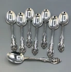 La Scala by Gorham Sterling Silver set of 8 Oval Soup Spoons 6.75"