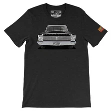 1965 Black Belvedere A990, Legend Classic Car Men's T-shirts American Car