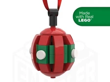 Red Globe Christmas Tree Ornament Kit Holiday Stocking Stuffer LEGO Gift
