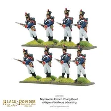 French Young Guard Voltigeurs/Tirailleurs advancing- Napoleonic Wars New!
