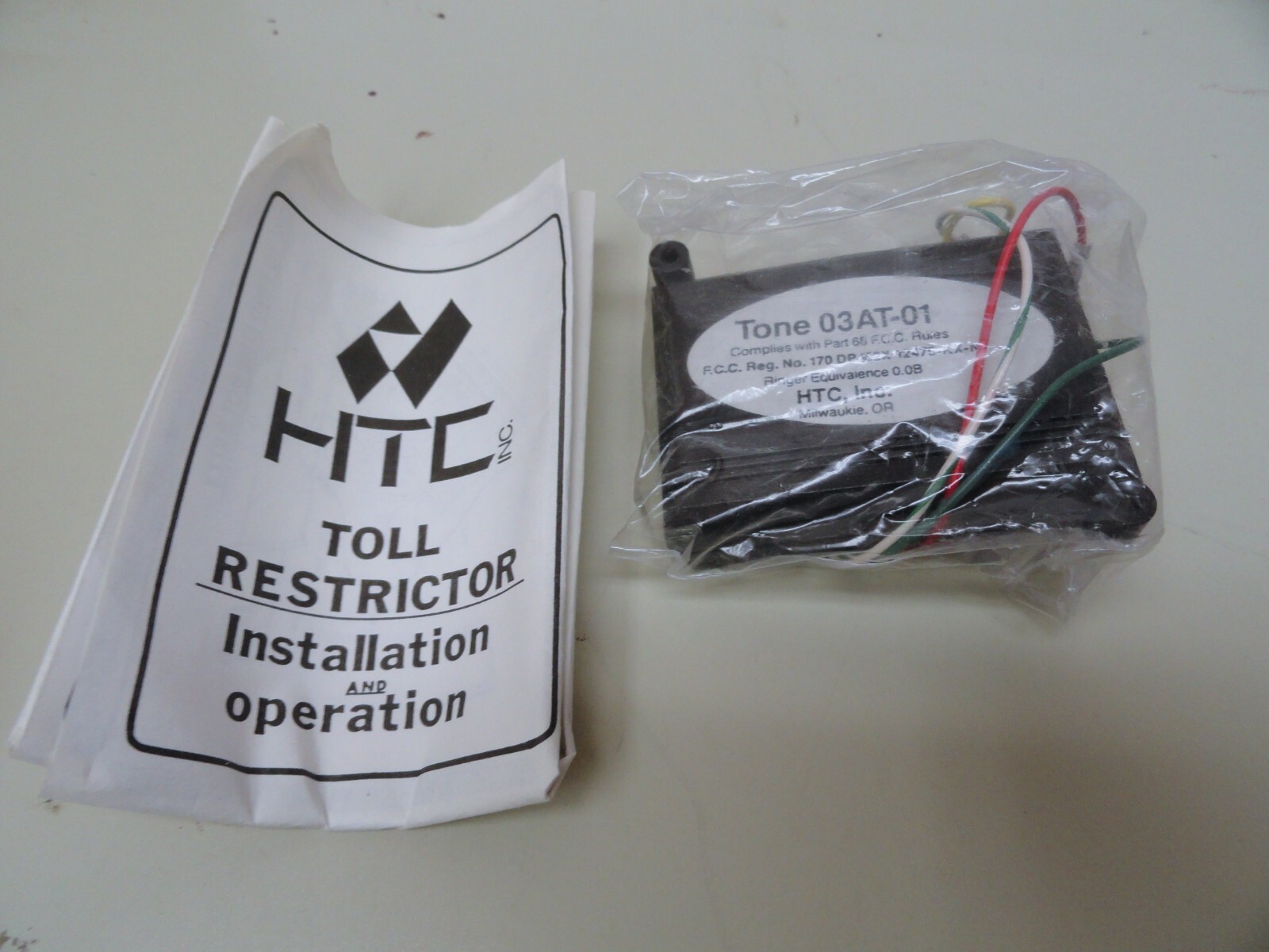 HTC Telephone Toll Restrictor - Tone 03AT-01 - NEW