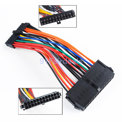ATX Power Supply 24 Pin to Mini 24 Pin Cable For Dell Optiplex 760 780 960 980