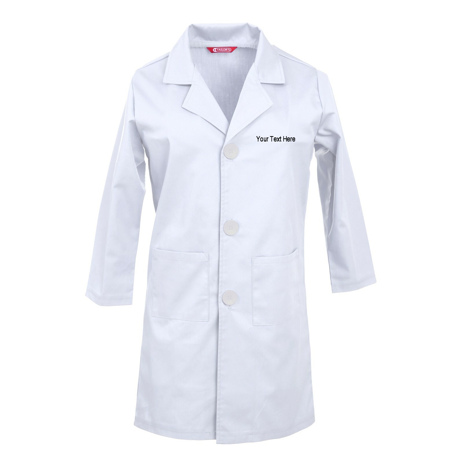 custom embroidered lab coat