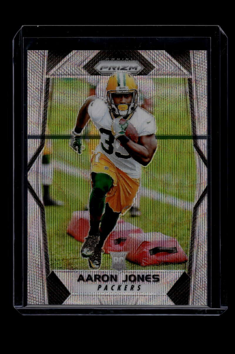 2017 Panini Prizm Prizms Blue Wave Refractor 288 Aaron Jones Rookie 86/149