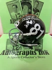 Dave Parks Autographed Texas Tech Custom Mini Helmet Z3