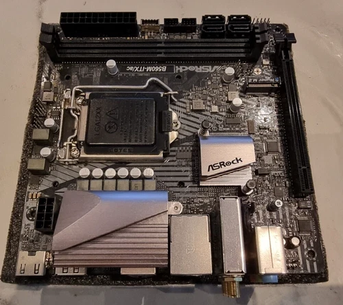 ASROCK B560M-ITX/ac motherboard for LGA1200 10th & 11th Gen Intel CPUs