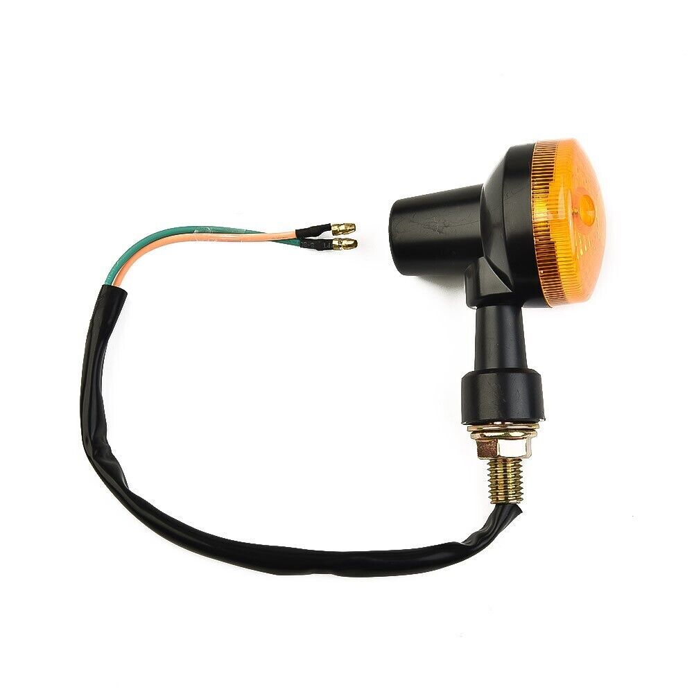 4 X 6 Volt LED INDICATORS TURN SIGNAL AMBER LENS MOTORCYCLE BLINKER