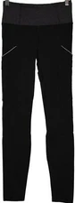 Womens Lululemon Cadence Crusher Black Elastic Waistband Pockets Leggings Size 4