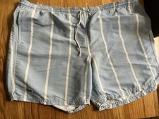 Lacoste Men's Swim Shorts Size Large 8 Blue