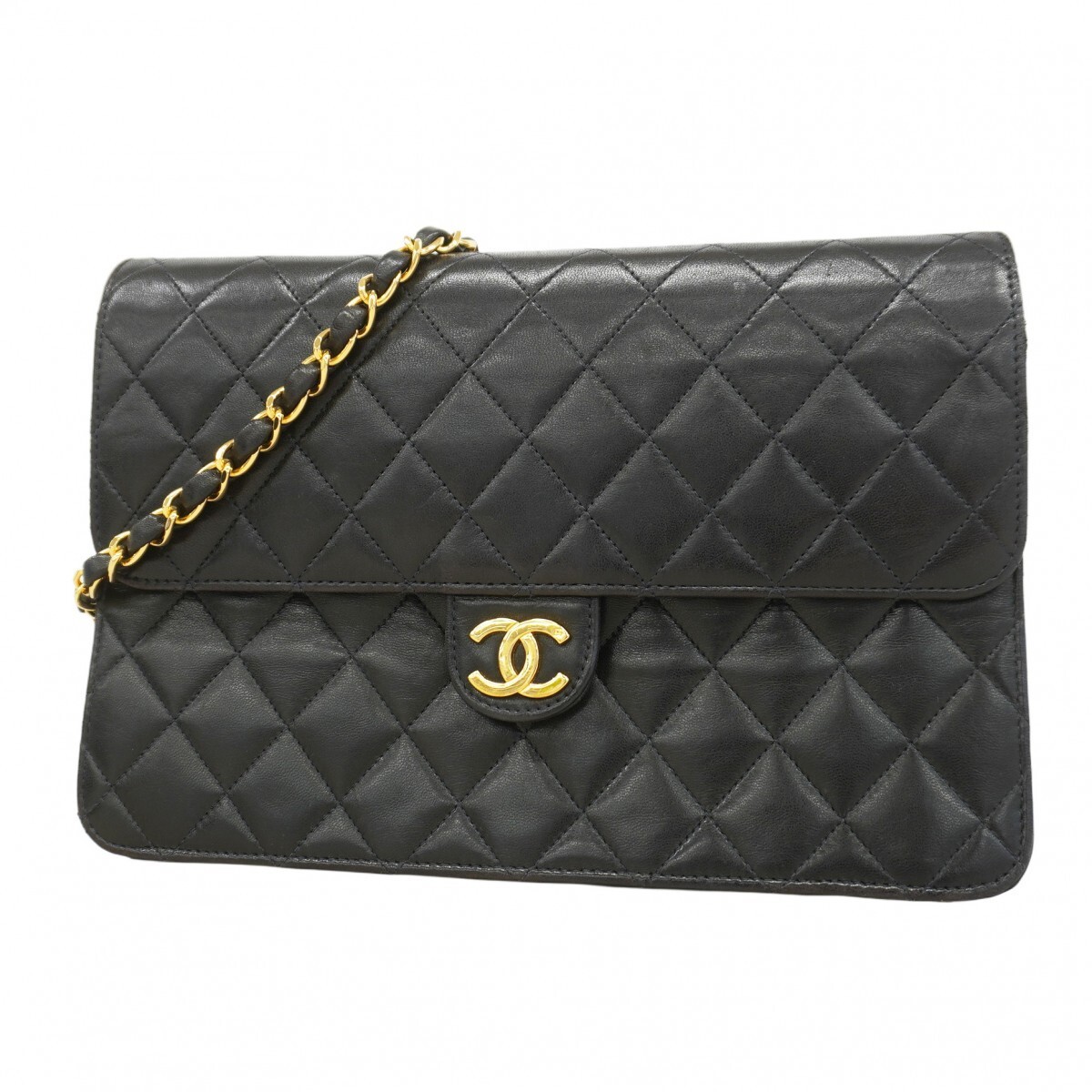 Chanel Shoulder Bag Matelasse Chain Lambskin 422230