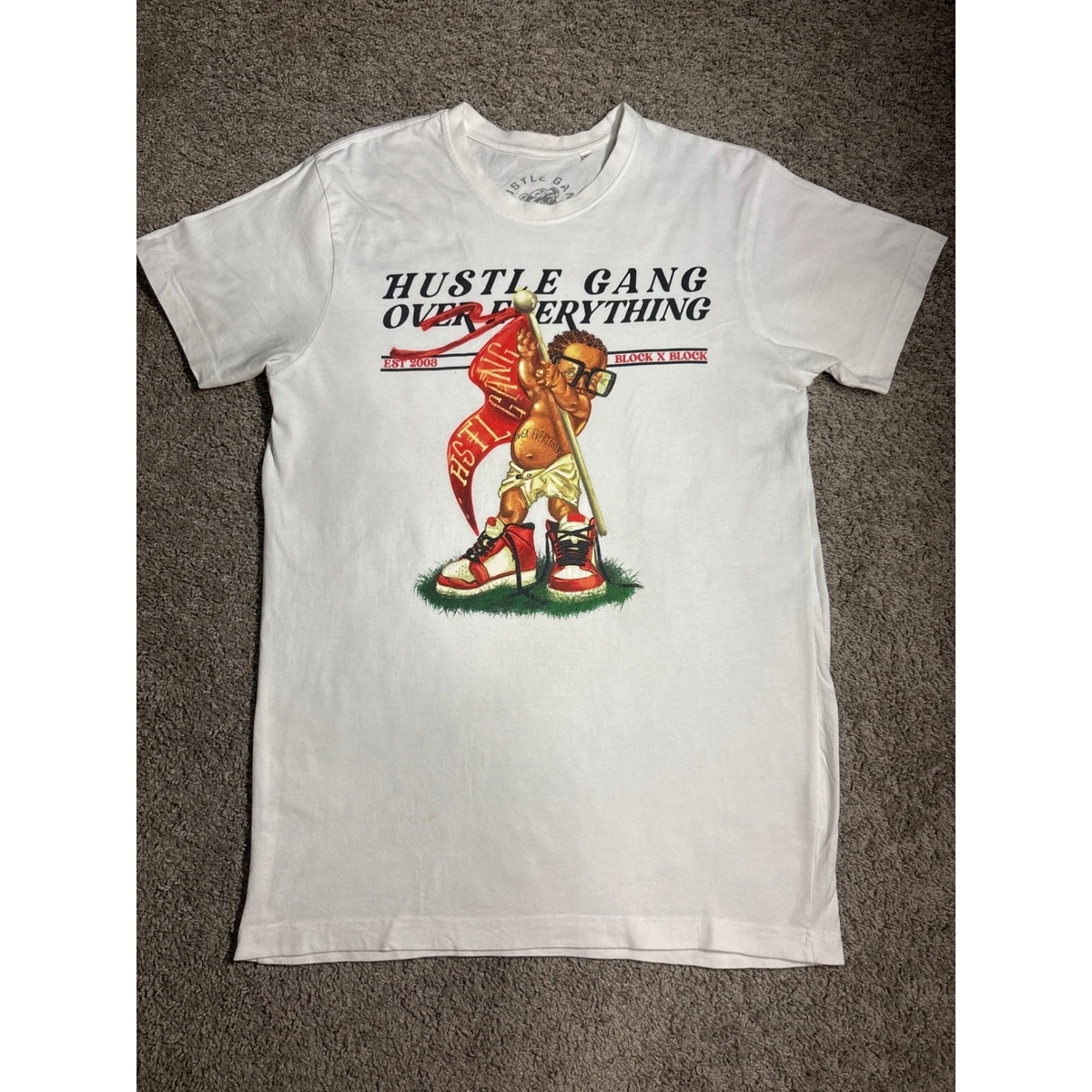 Hustle Gang White T-Shirts for Men for sale | eBay