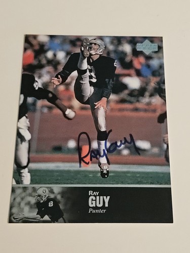 Ray Guy [Autograph] #AL-111 card