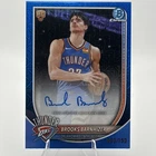Topps 2026 Bowman Chrome Brooks Barnhizer Blue 003/ 150 RC Auto Thunder MOJO