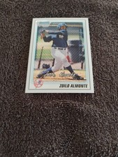 2010 Bowman Chrome 1st Card Zoilo Almonte New York Yankees Baseball Card BCP148