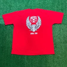 Vintage 90s CWA Local 7304 Union Grunge Shirt Size 3XL