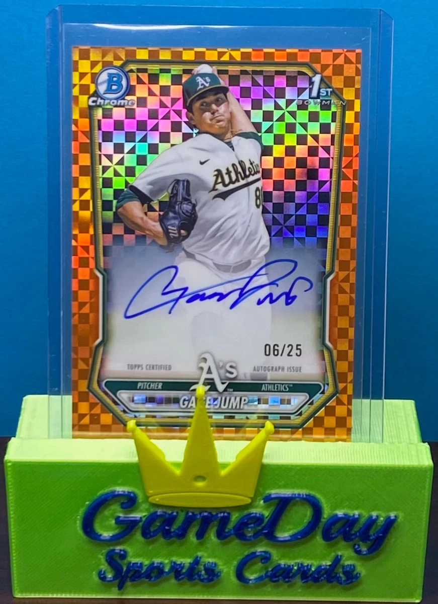 Bowman Oakland Athletics Baseball Autographed Sports Trading Cards