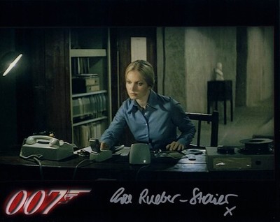 EVA RUEBER STAIER- Rublevitch - in James Bond- The Spy Who Loved Me hand signed