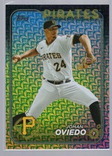 * 2024 Topps - Holiday #065 - JOHAN OVIEDO
