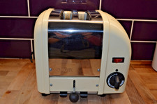 DUALIT 2 SLICE VARIO AWS CLASSIC TOASTER, 20247, CREAM