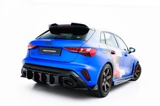 Heck Ansatz Flaps Diffusor V.2 für Audi RS3 Sportback 8Y FL schwarz Heckschürze 