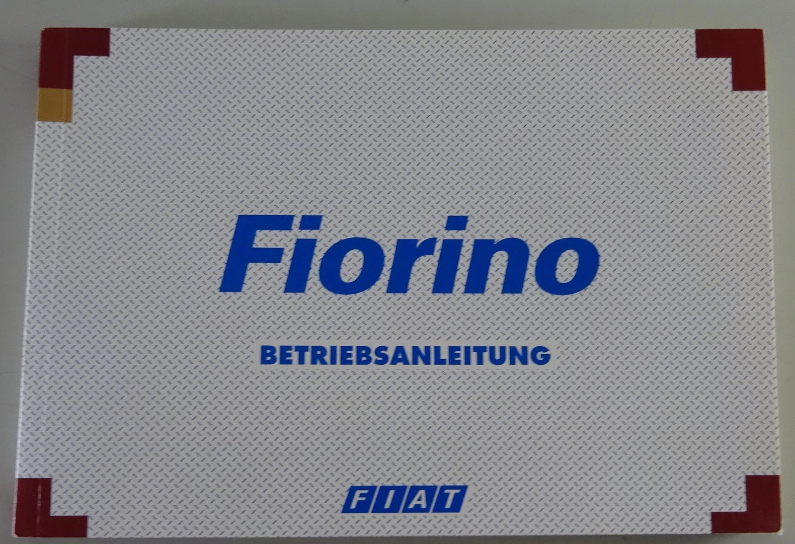 Fiat Fiorino Type 146 Owner's Manual 1997-2001 (Stand 05/1997)