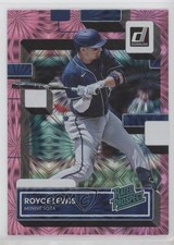 2022 Panini Donruss Rated Prospect Pink Fireworks Royce Lewis #RP-7 11ur