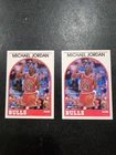 1989-90 NBA Hoops - Michael Jordan #200 LOT OF 2 cards