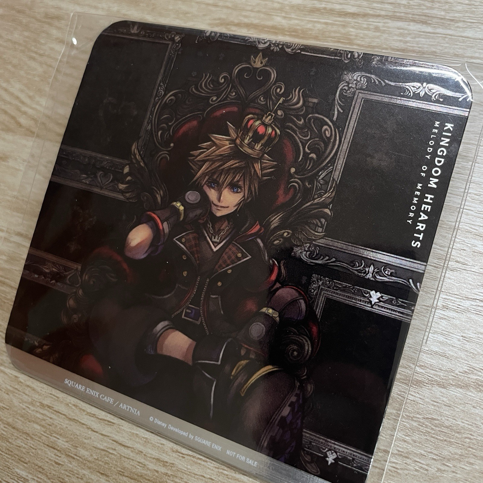 Kingdom Hearts coaster Disney Bandai sora Altonia Square Cafe Limited Edition