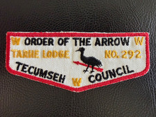 OA Boy Scout Tarhe Lodge 292 First Flap