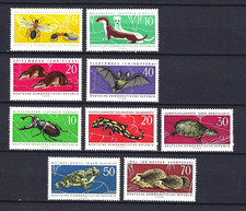 Germany DDR 1962-63 Fauna Animals 2 sets MNH