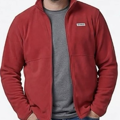 Magellan Outdoors Arctic Fleece Jacket Men's  Red Classic Fit SZ/S