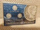 Barber Silver Dime Mint Mark Set .900 Pure Silver