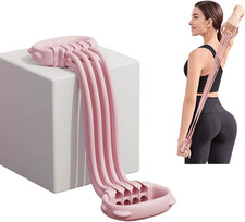 Adjustable Figure 8 Resistance Band with Cat-Ear Design Handles, Silicone Exerci