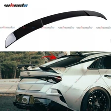 Rear Window Roof Visor Spoiler Lip For 2021-2025 Kia K5 5th Gloss Black M Style