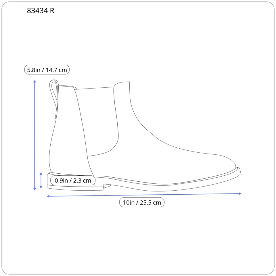 Bottes Garçon TIMBERLAND A2BRA EU36 EU37 Marron Cuir À Bout Amande Ortholite I - Photo 3/4