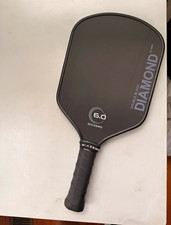 Six Zero Double Black Diamond Control 14mm Pickleball Paddle ONLY USED TWICE